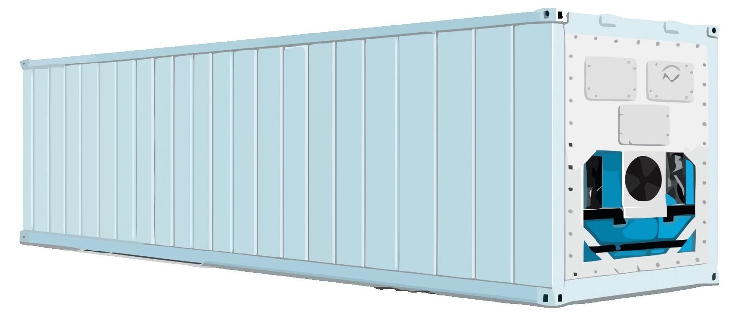 <span style="font-weight: bold;">железнодорожных контейнеров (40 футов)</span>